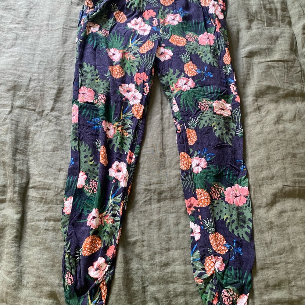 Floral Print Women's Pants